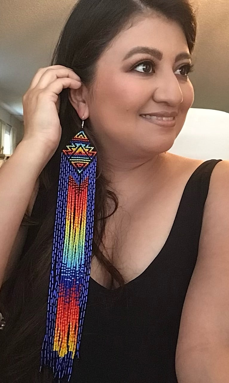 Aztec Queen Maxi Earrings