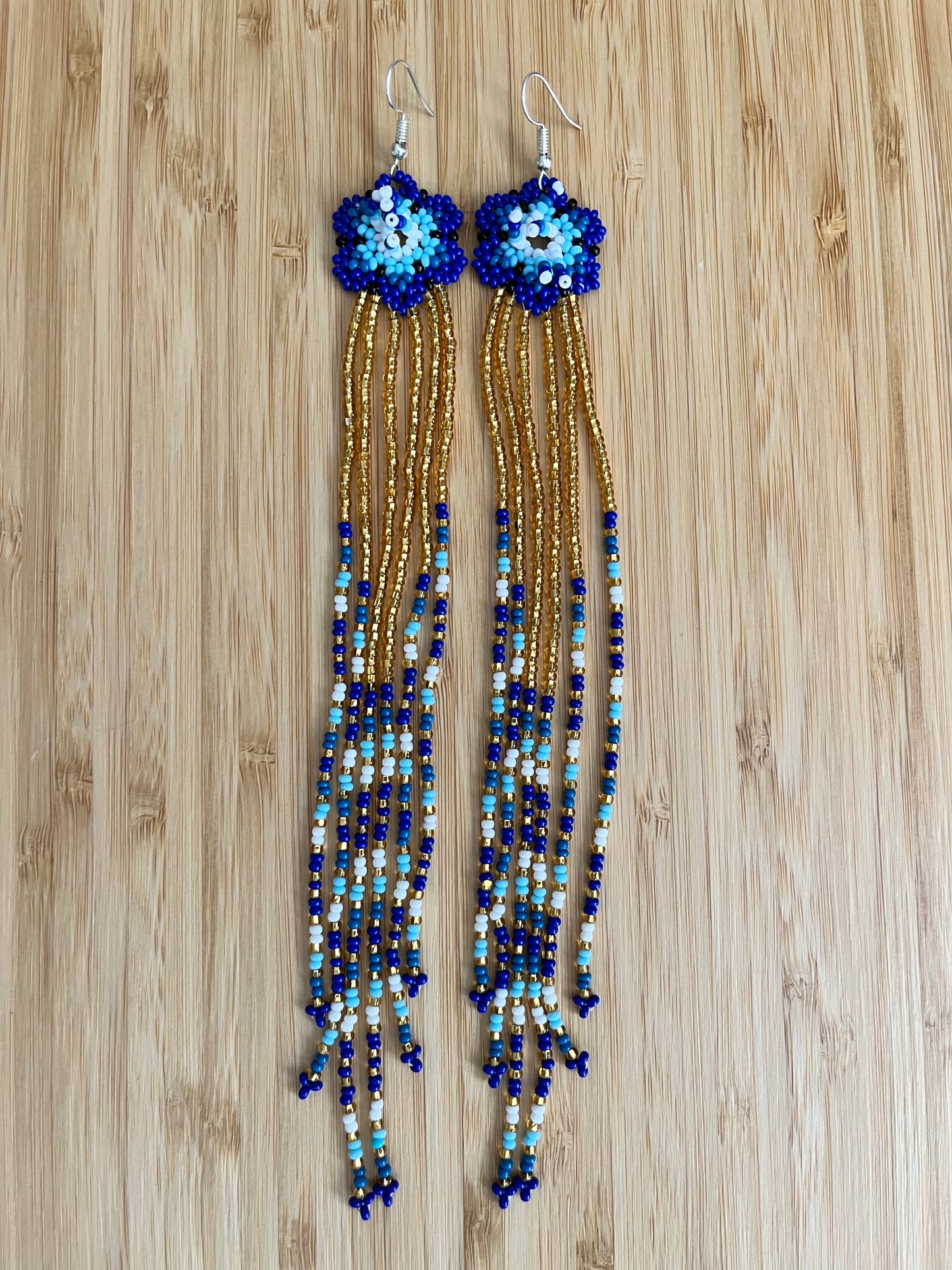 Flor Beaded Earrings